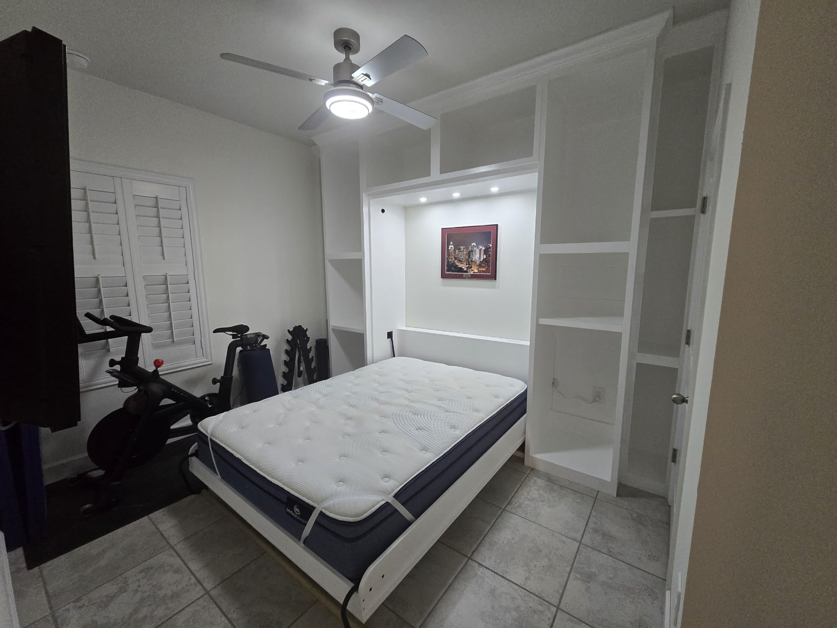 Create-A-Bed Full Size Deluxe Murphy Bed Kit, Vertical (DIY Hardware Kit) customer photo 1