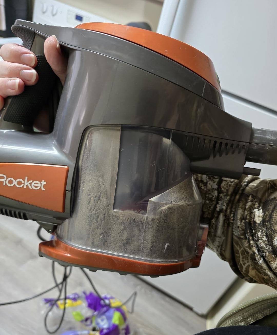 Shark Rocket Ultra-Light Corded Stick Vacuum (HV301) - Carpet, Rugs & Hard Floors, Pet Hair, Swivel Steering customer photo 2