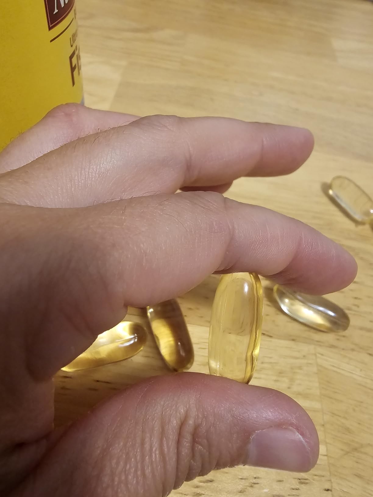 Nature Made Burp Less Ultra Omega 3 Fish Oil Supplements, 1400mg Fish Oil Omega 3 as Ethyl Esters for Healthy Heart Brain Eyes Support, 90 Softgels customer photo 2