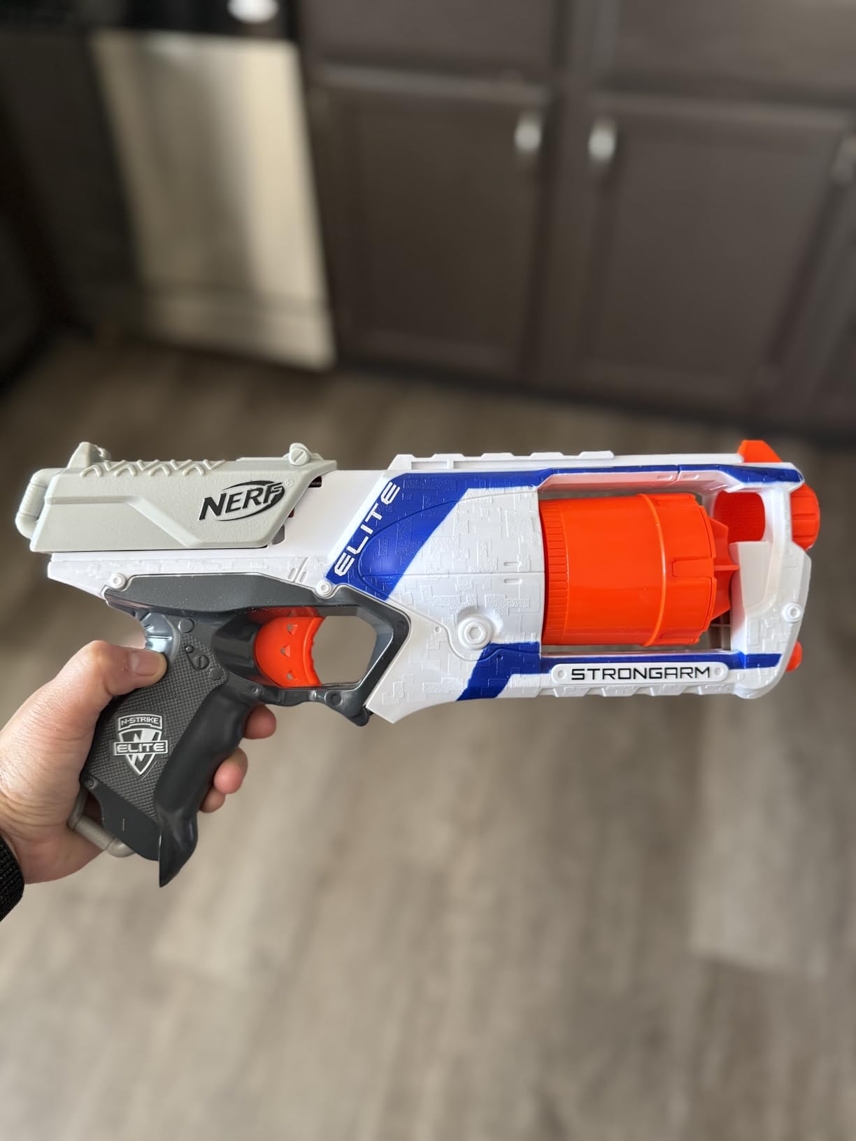 Nerf N-Strike Elite Strongarm Toy Blaster with Rotating Barrel customer photo 1