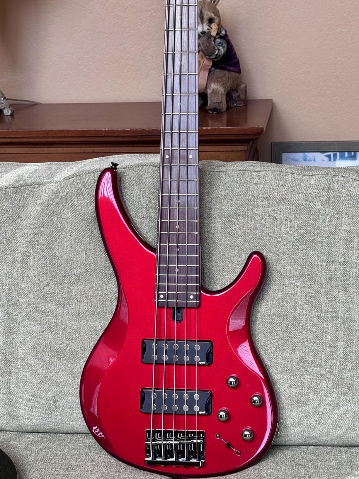 Yamaha TRBX304 WH 4-String Electric Bass Guitar customer photo 1