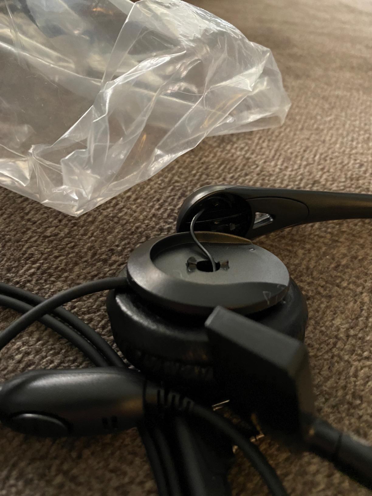 Retevis Overhead Walkie Talkie Headset with Boom Mic for RT22 RT21 H-777 RT68 RT86, Compatible with Baofeng and Kenwood customer photo 2
