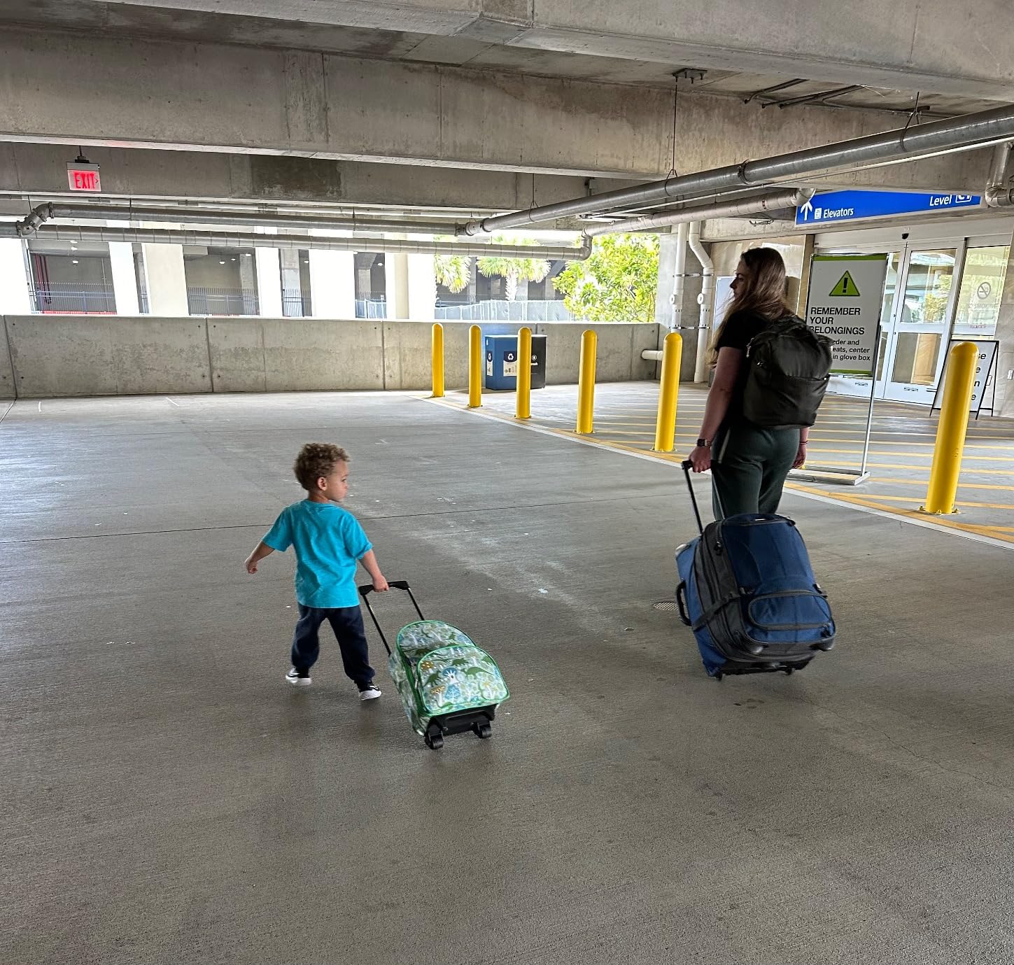 Wildkin Kids 16 Inch Rolling Luggage for Boys & Girls - Lightweight Carry-On Suitcase with Telescoping Handle & Rolling Wheels for School, Travel & Overnight Trips (Trains, Planes, and Trucks) customer photo 1