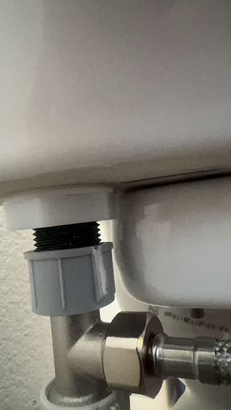 LUXE Bidet NEO 185 - Dual Nozzle, Self-Cleaning, Non-Electric Bidet Attachment for Toilet Seat, Adjustable Water Pressure, Rear & Feminine Wash (White) customer photo 1