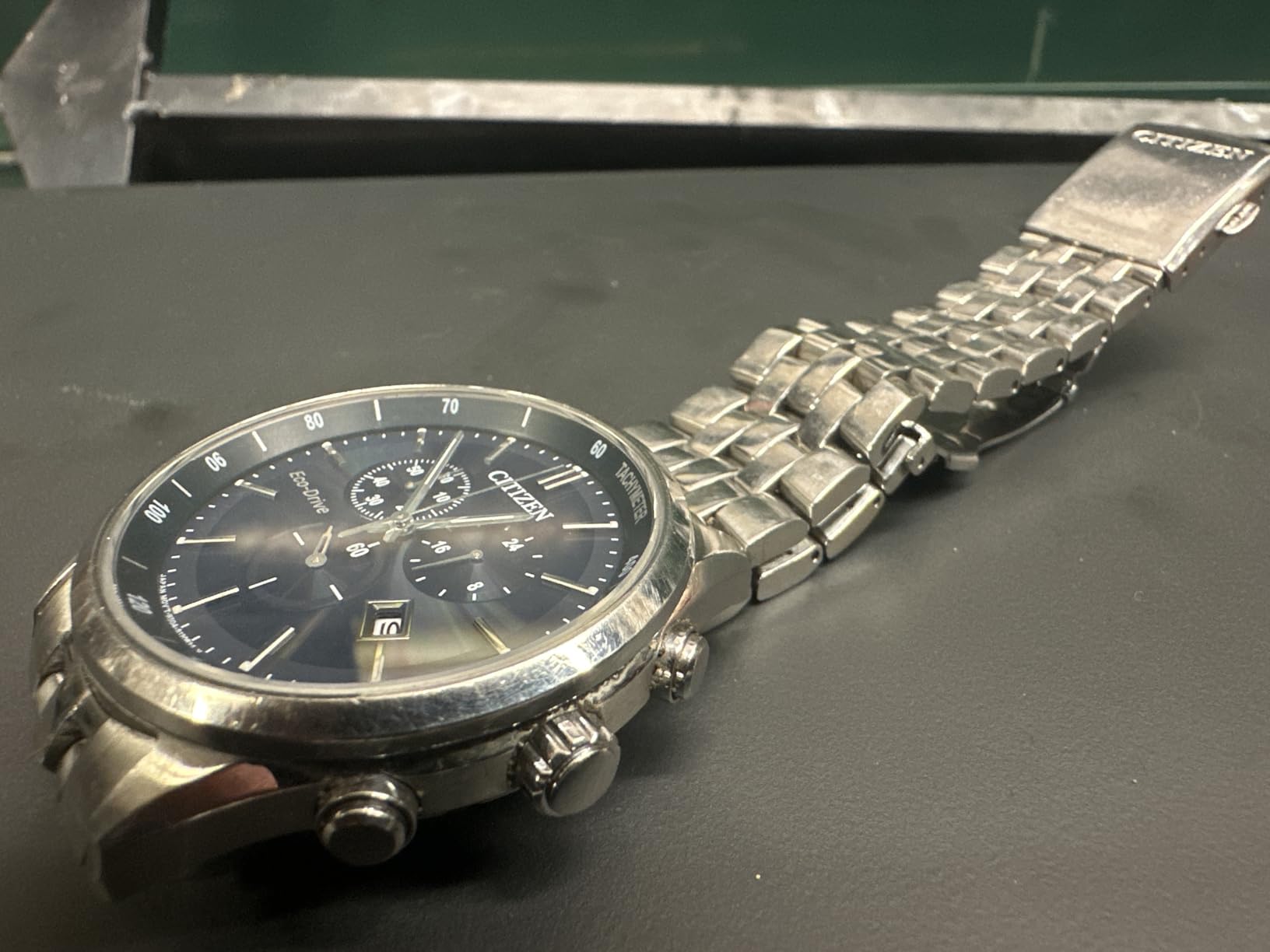 Men's Classic Corso Eco-Drive Watch, Chronograph, 12/24 Hour Time, Date, Sapphire Crystal customer photo 2