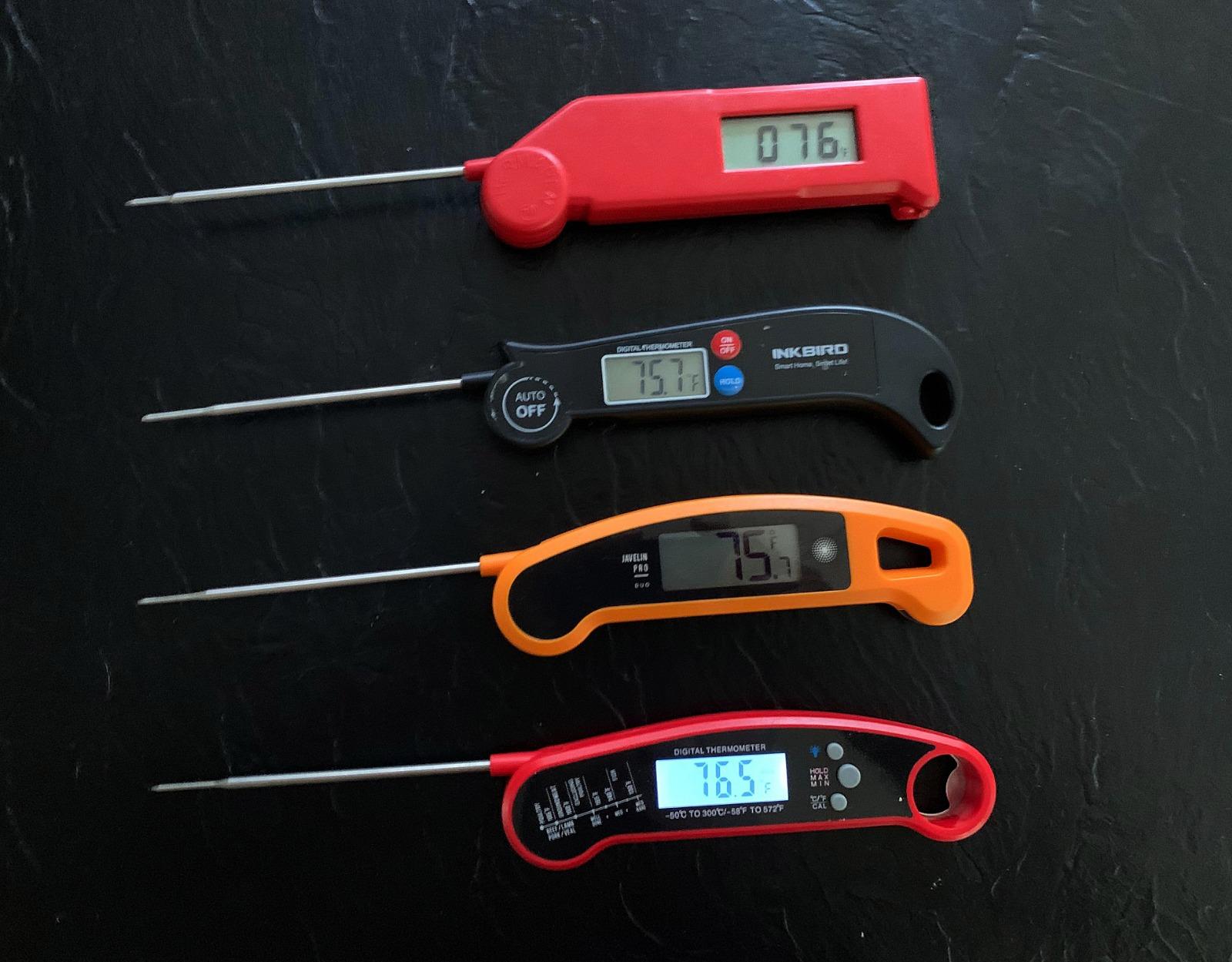 Lavatools Javelin PRO Classic Ultra-Fast 2-Second Professional Digital Instant Read Meat Thermometer for Grill and Cooking, Auto-Rotating Backlit Display, IP65 Water Resistant customer photo 1