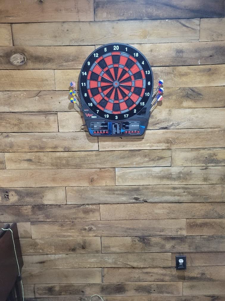 Viper Orion Electronic Dartboard, 15.5 in Regulation Target, 43 Games, Dual LCD Displays, 8 Players, 6 Darts Included, Black customer photo 2