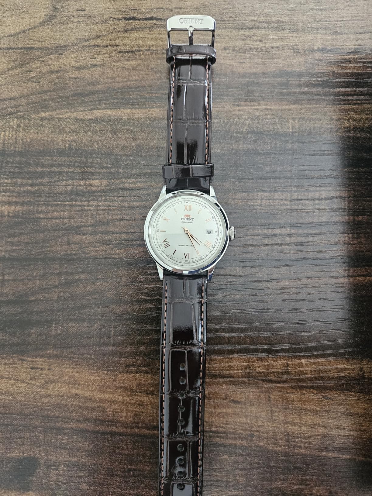 Orient Bambino Version 2 | Automatic/Hand-Winding Wrist Watch | 40.5 mm Case | Classic Watch customer photo 2