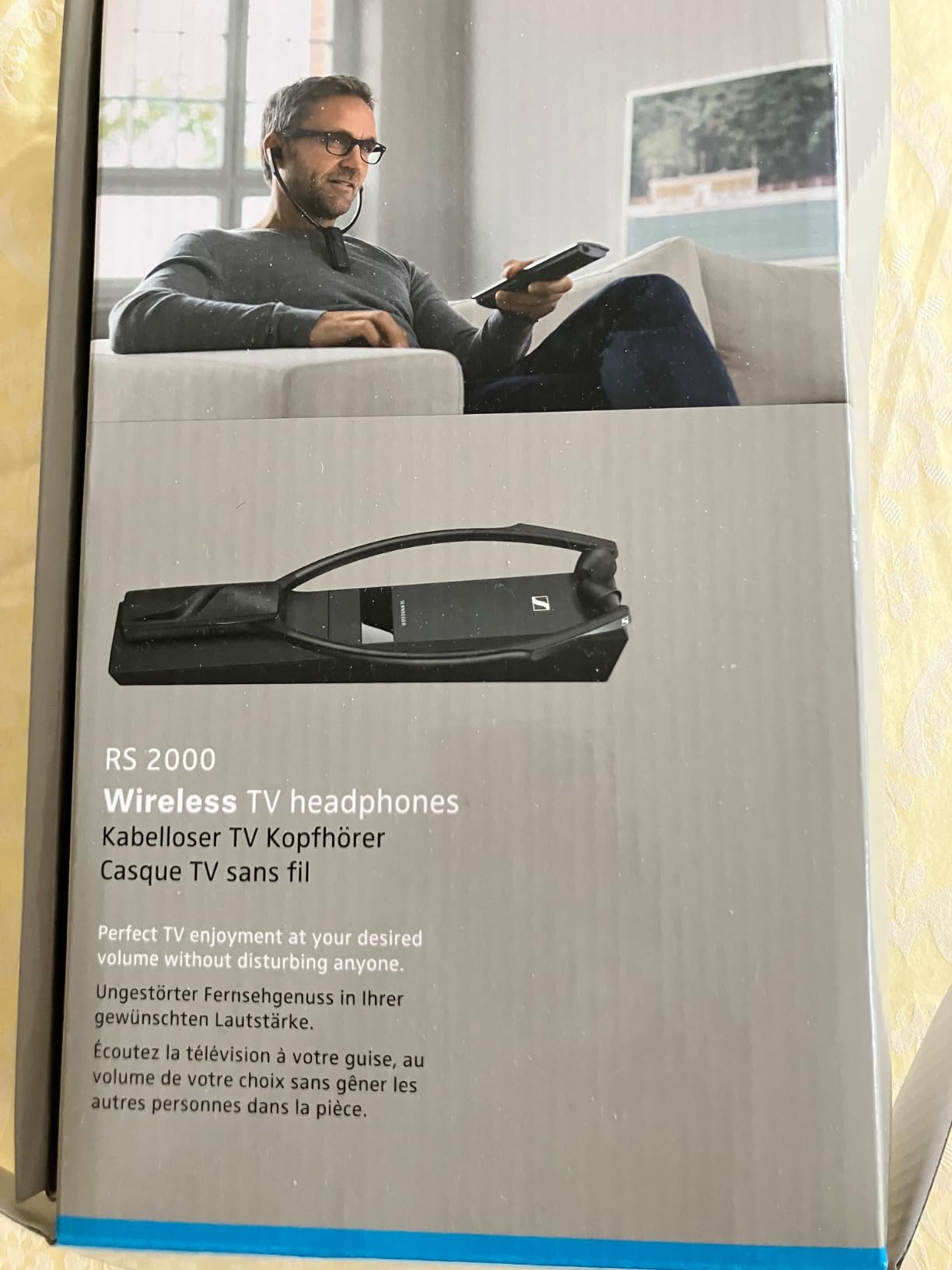 Sennheiser Consumer Audio RS 2000 Digital Wireless Headphone for TV Listening - Black customer photo 1