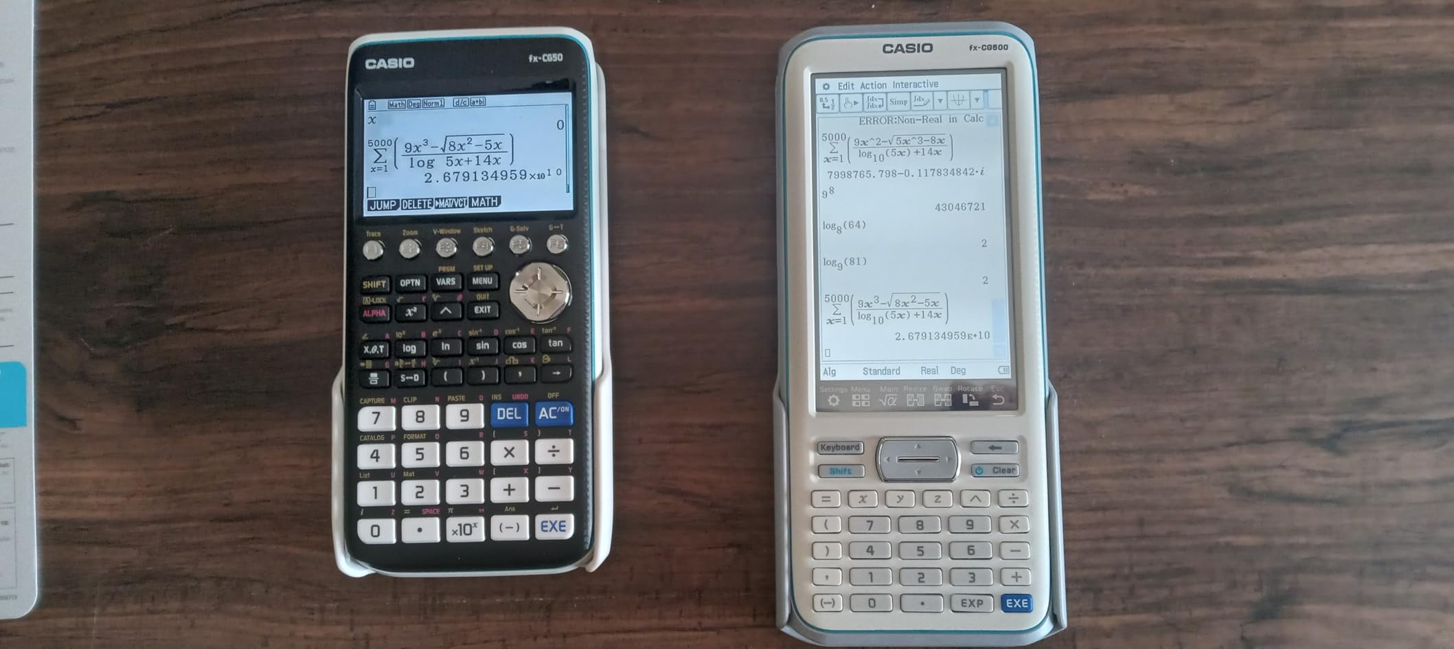 Casio fx-CG500 Graphing Calculator - Touchscreen with Stylus | CAS Functionality, Drag-and-Drop | Ideal for Advanced Math, Calculus & Engineering customer photo 2