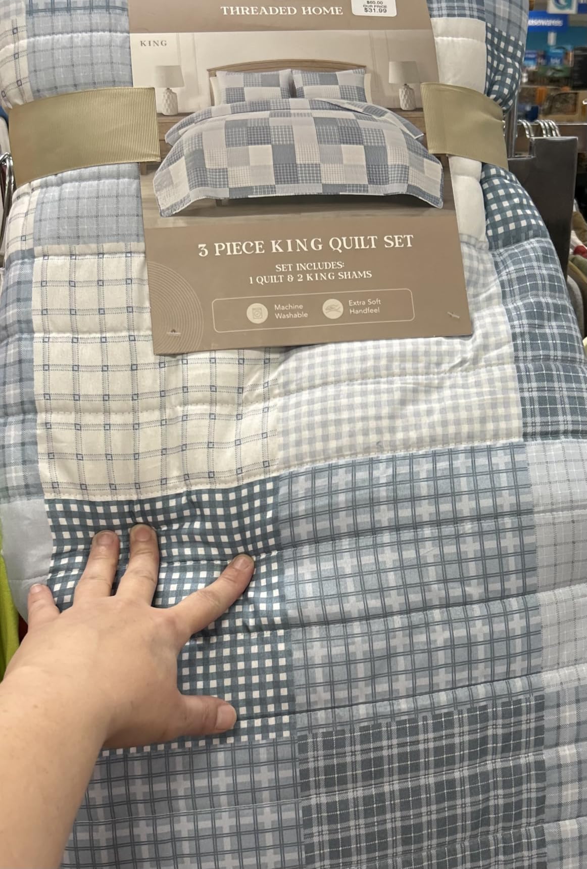Comfort Spaces 100% Cotton Sheets Queen, Breathable, Naturally Cool Cotton Sheets, Soft Cotton Bed Sheets with 14