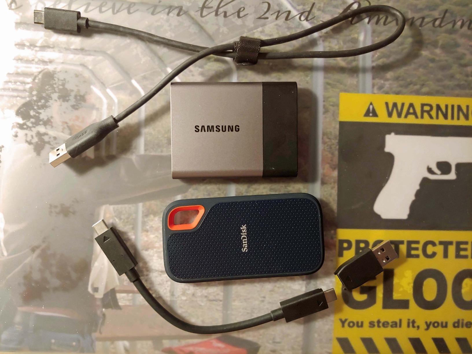 SanDisk 500GB Extreme Portable External SSD - Up to 550MB/s - USB-C, USB 3.1 - SDSSDE60-500G-G25 customer photo 2