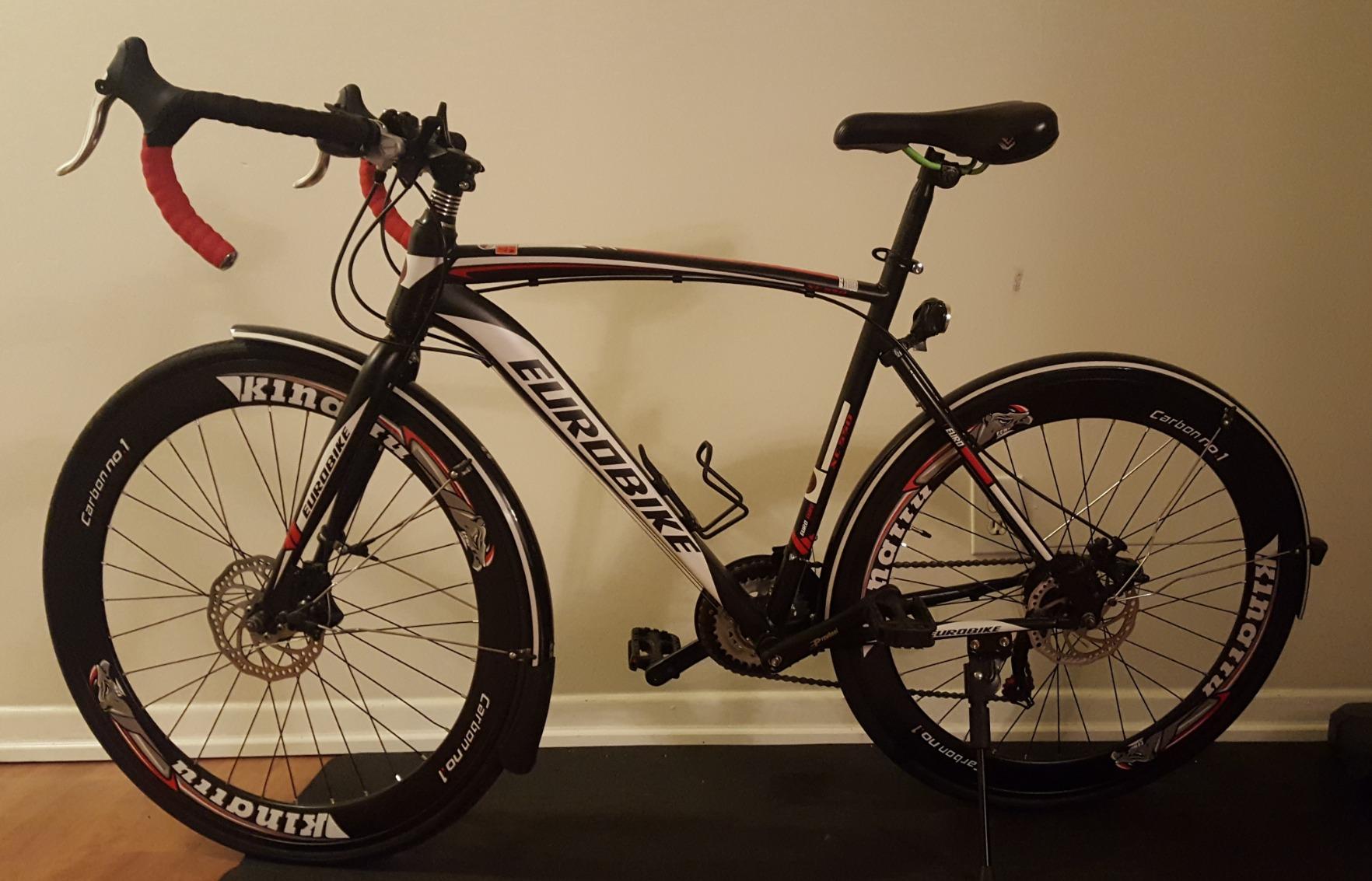 EUROBIKE Bikes EURXC550 21 Speed Road Bike 700C Wheels Road Bicycle Dual Disc Brake customer photo 1