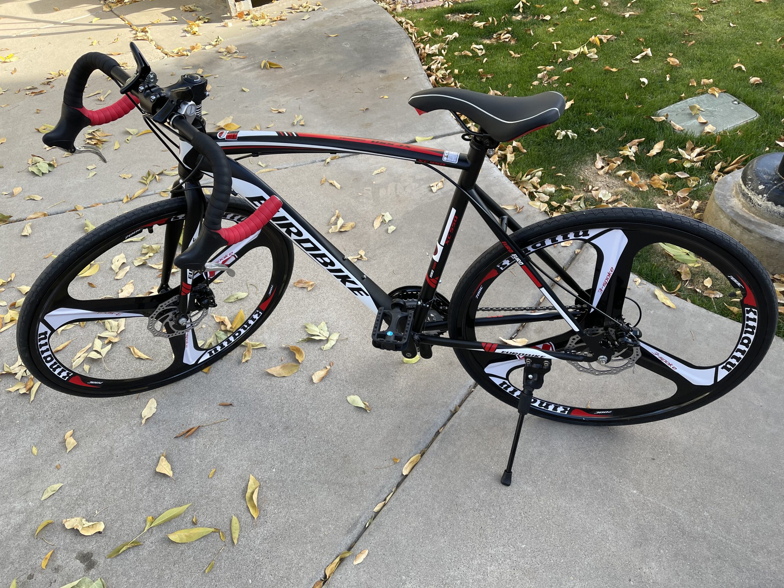 EUROBIKE Bikes EURXC550 21 Speed Road Bike 700C Wheels Road Bicycle Dual Disc Brake customer photo 2