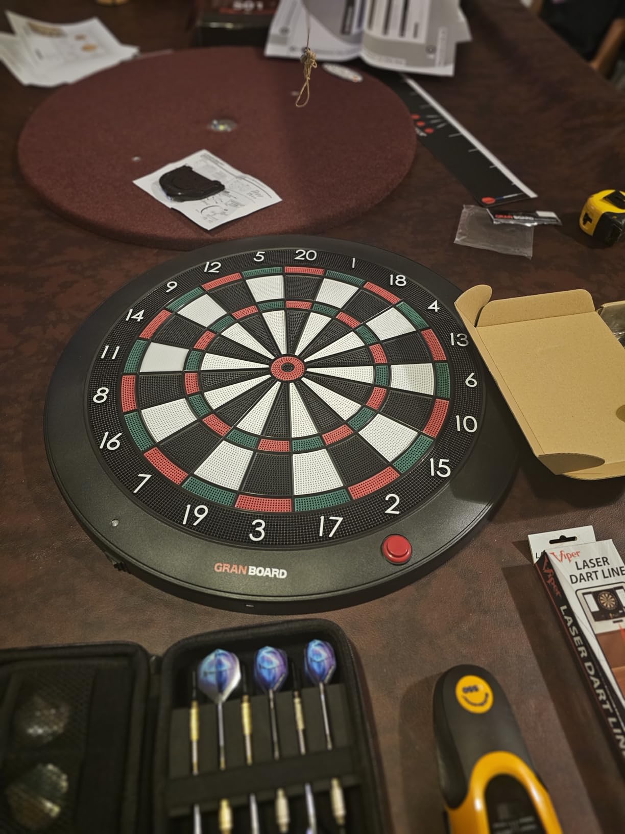 GRAN BOARD 3s Bluetooth Electronic Dartboard - Green customer photo 2