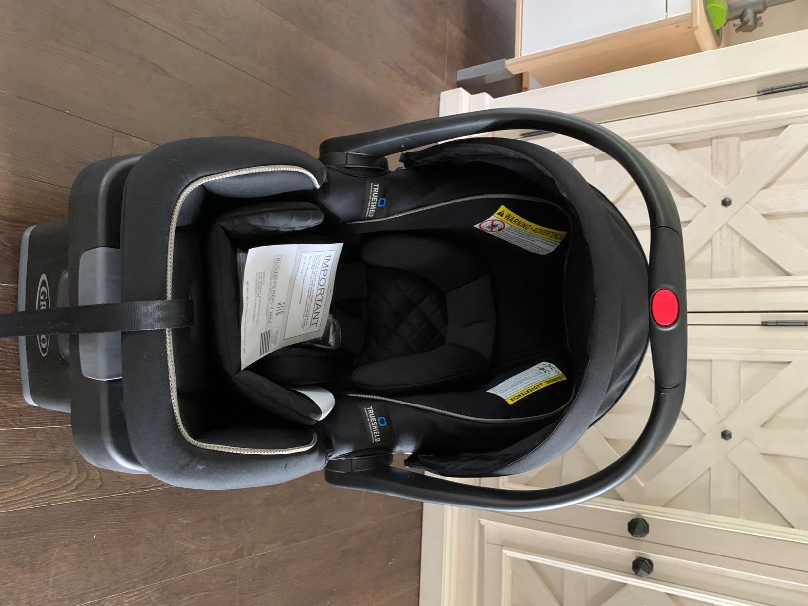 Graco SnugRide SnugLock LX Infant Car Seat, Rear Facing Baby Car Seat featuring TrueShield Technology customer photo 2
