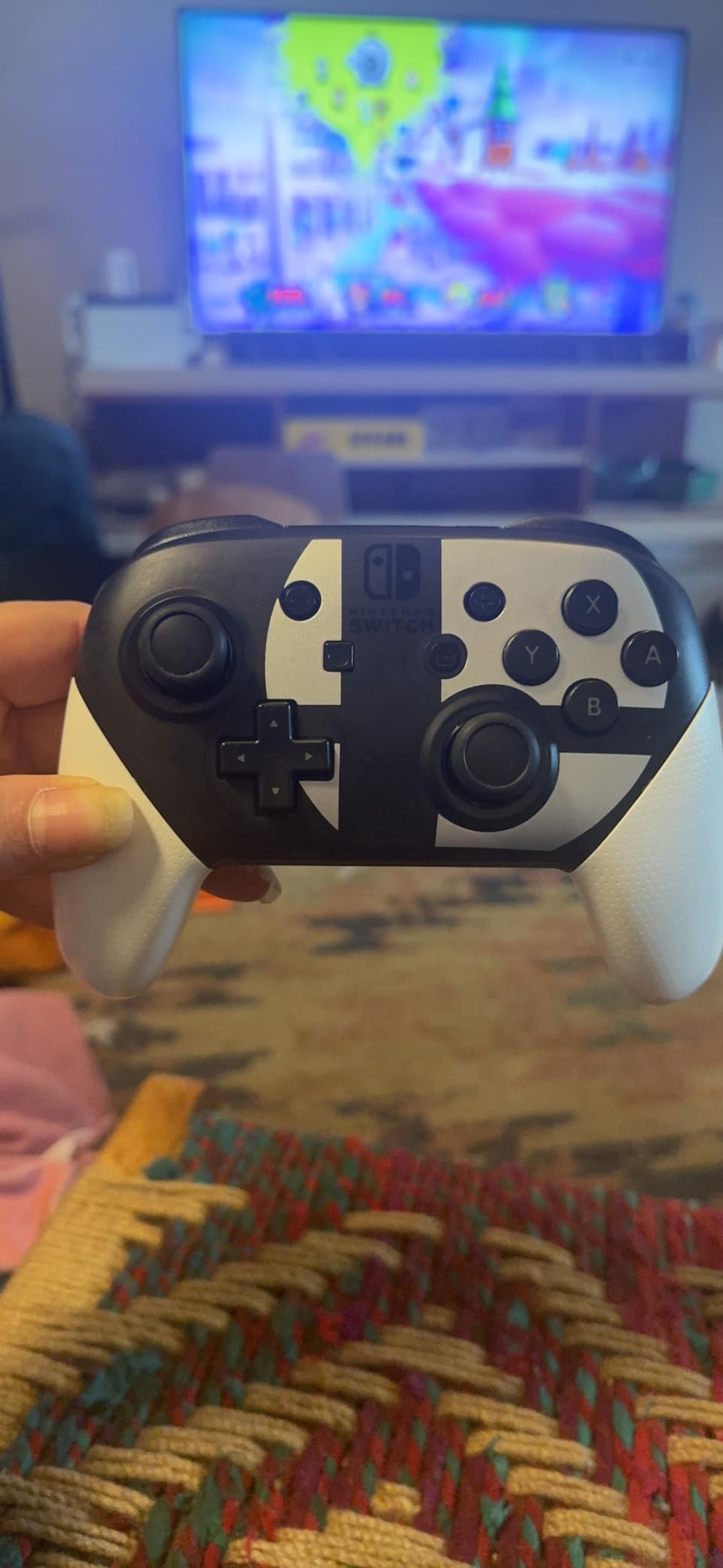 Nintendo Super Smash Bros. Ultimate Edition Pro Controller - Switch customer photo 1