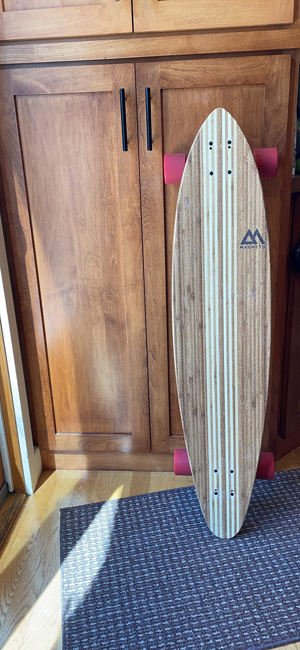 Magneto Longboards Bamboo Longboards for Cruising, Carving, Free-Style, Downhill and Dancing customer photo 1
