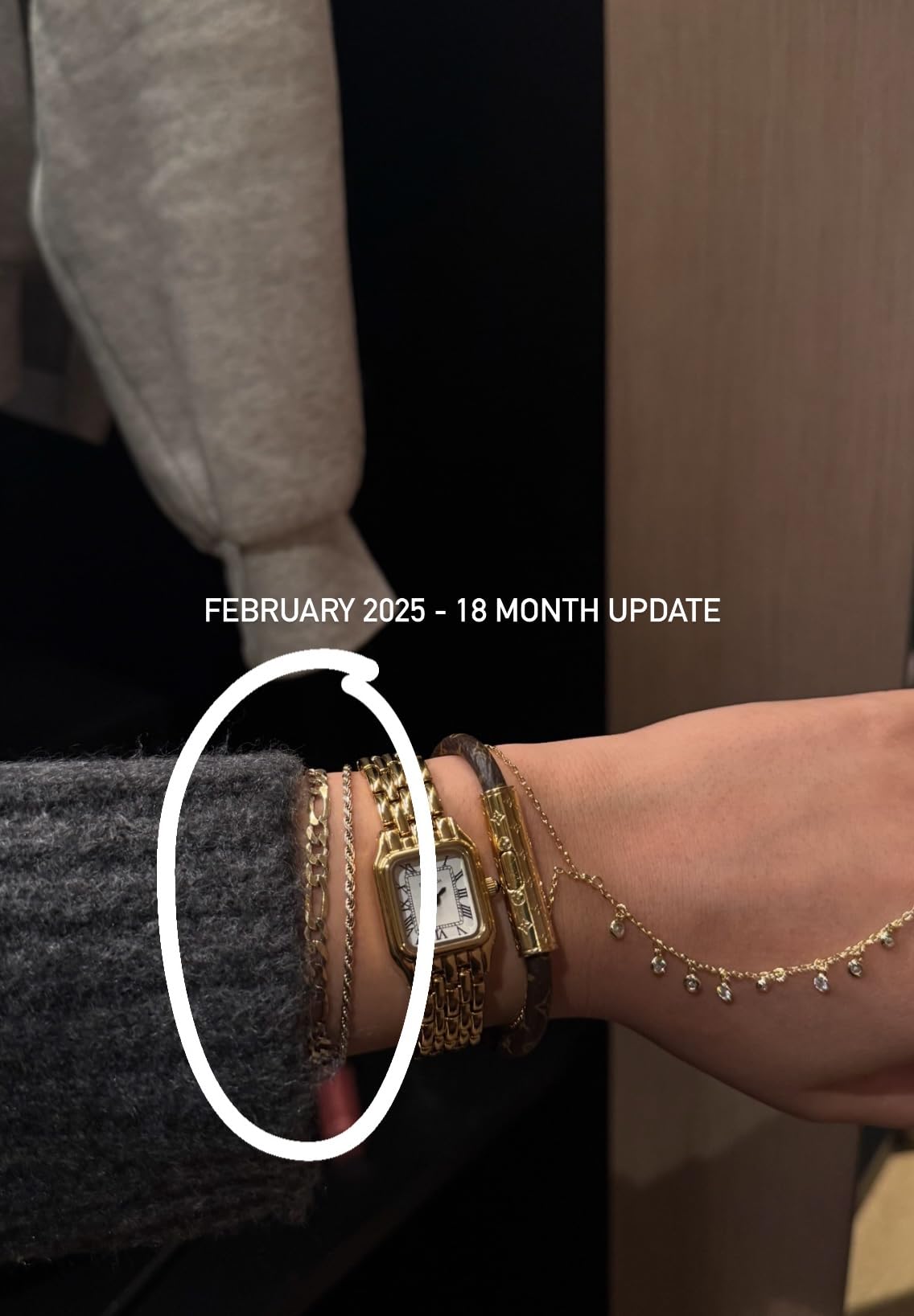 Miabella Italian 18K Gold Plated 925 Sterling Silver Italian 2mm, 3mm Braided Rope Chain Bracelet for Men Women, Made in Italy customer photo 2