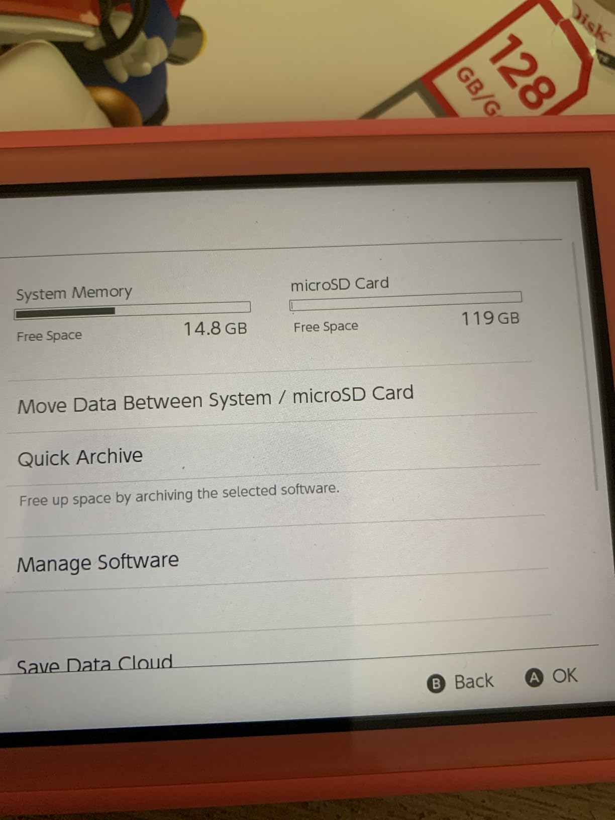 SanDisk 256GB microSDXC Card, Licensed for Nintendo-Switch - SDSQXAO-256G-GNCZN customer photo 2