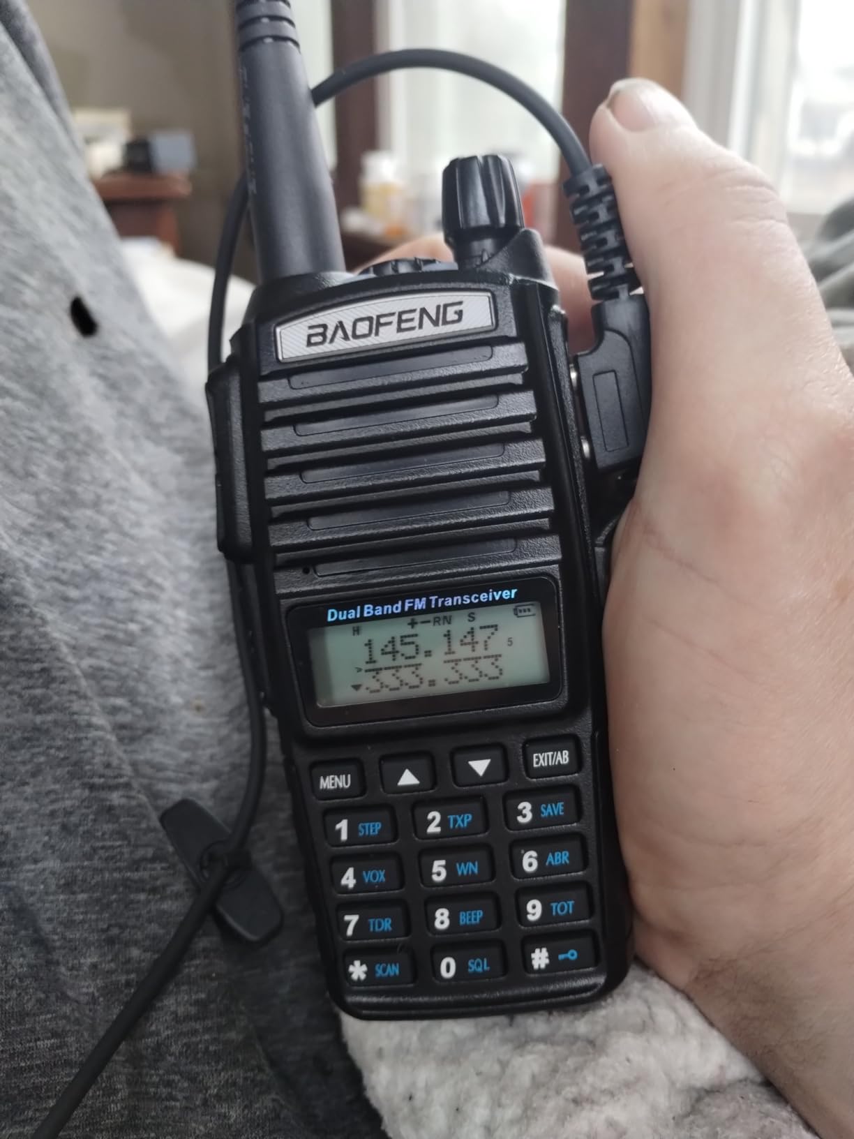 BaoFeng UV-82 High Power Ham Radio Handheld Walkie Talkies with Earpiece, Extra 2800mAh Battery, Hand Speaker Mic and Programming Cable Full Kit customer photo 2
