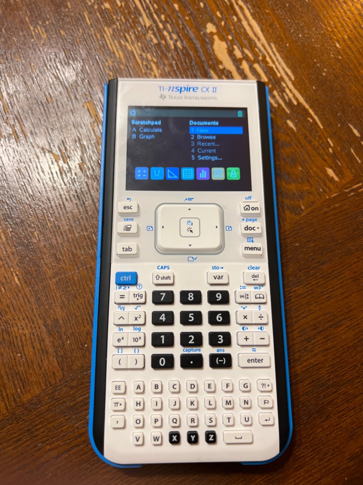 Texas Instruments TI-Nspire CX II Color Graphing Calculator with Student Software (PC/Mac) White 3.54 x 7.48 customer photo 2