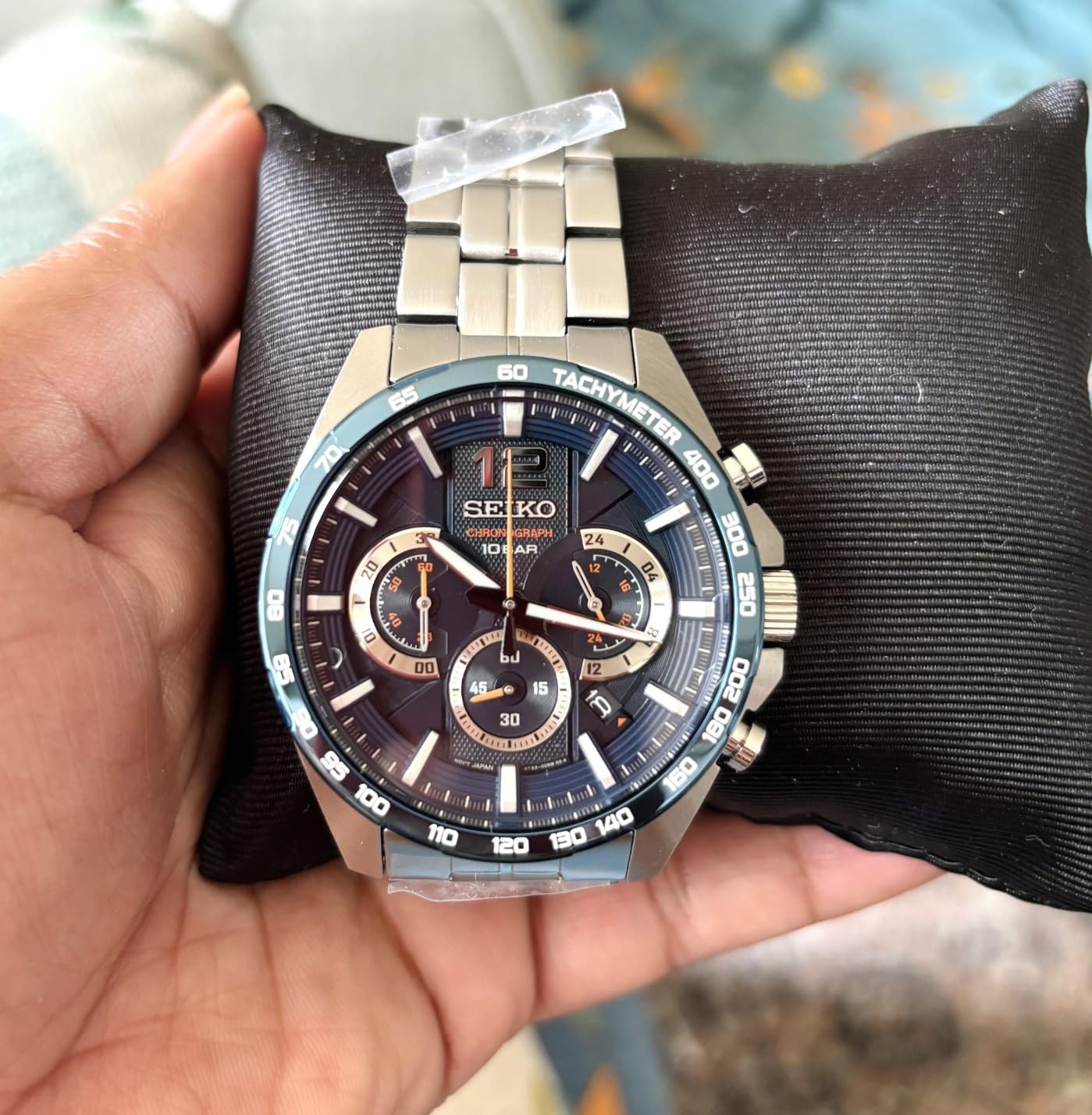 SEIKO SSB347 Watch for Men - Essentials - Quartz Chronograph, Tachymeter customer photo 2