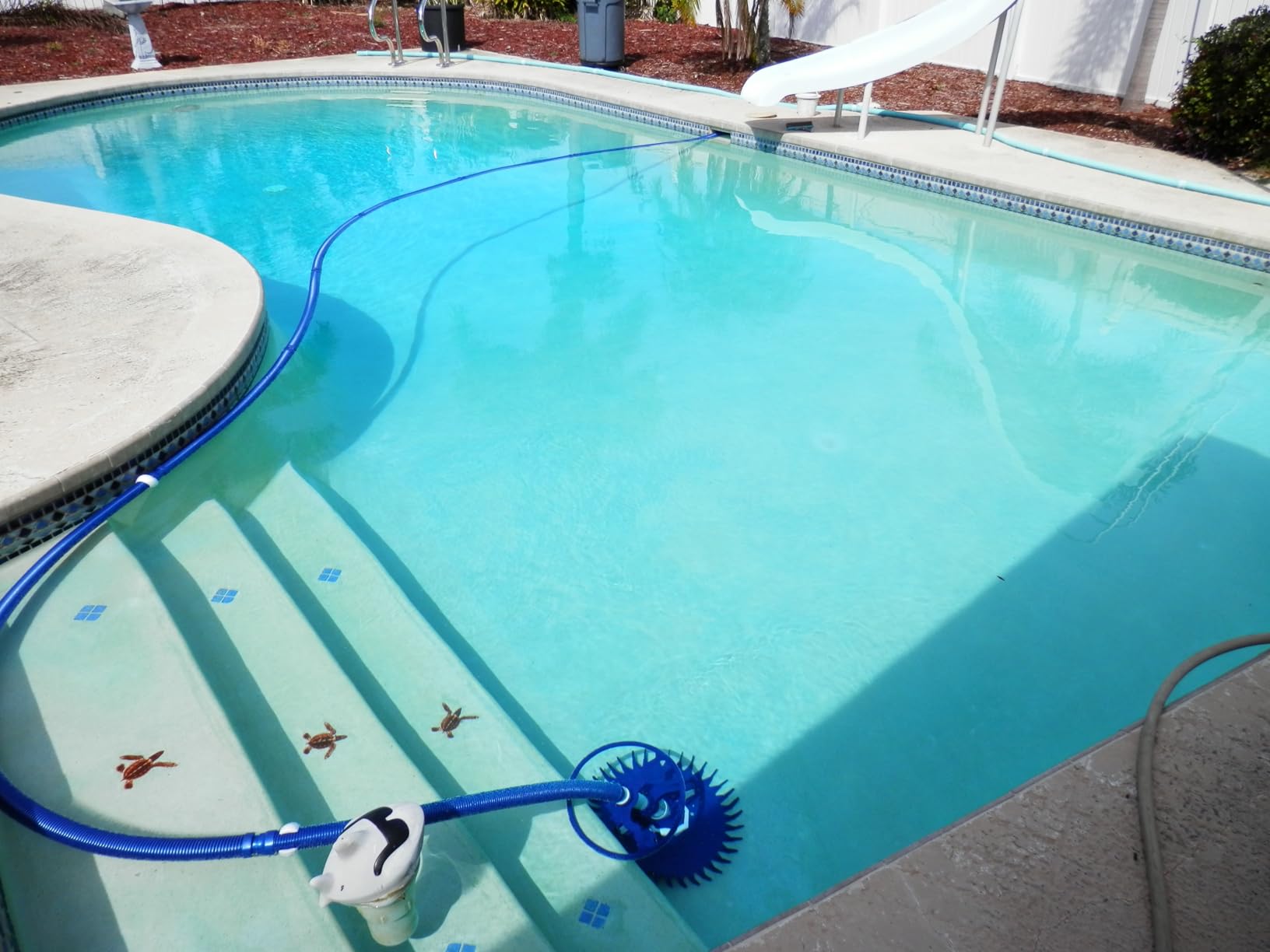 VINGLI Pool Vacuum Cleaner Automatic Sweeper Swimming Pool Creepy Crawler Vacuum with 33FT Hoses customer photo 1