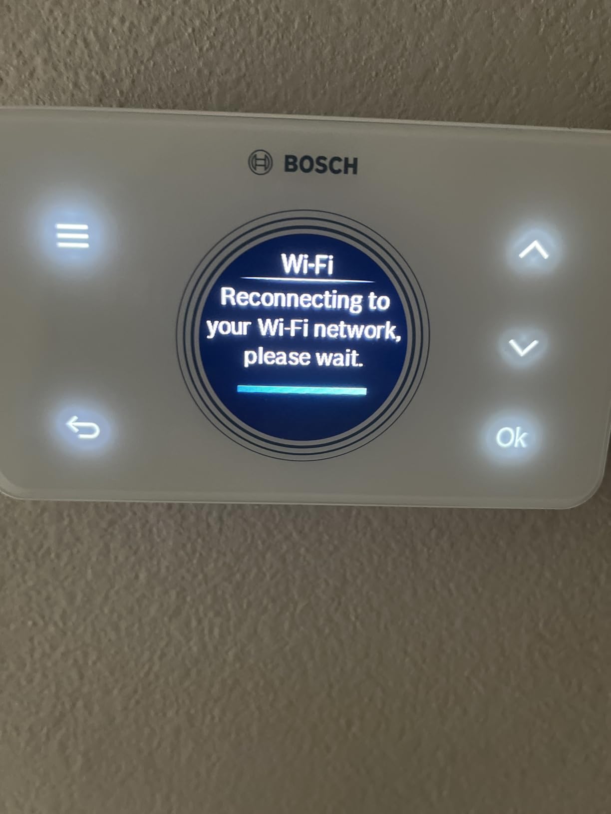 Bosch Thermotechnology Bosch Connected BCC50 Wi-Fi Thermostat - Compatible with Alexa and Google Assistant, All-in-One, Touch Screen, Safety Control, Smart Home, White customer photo 2