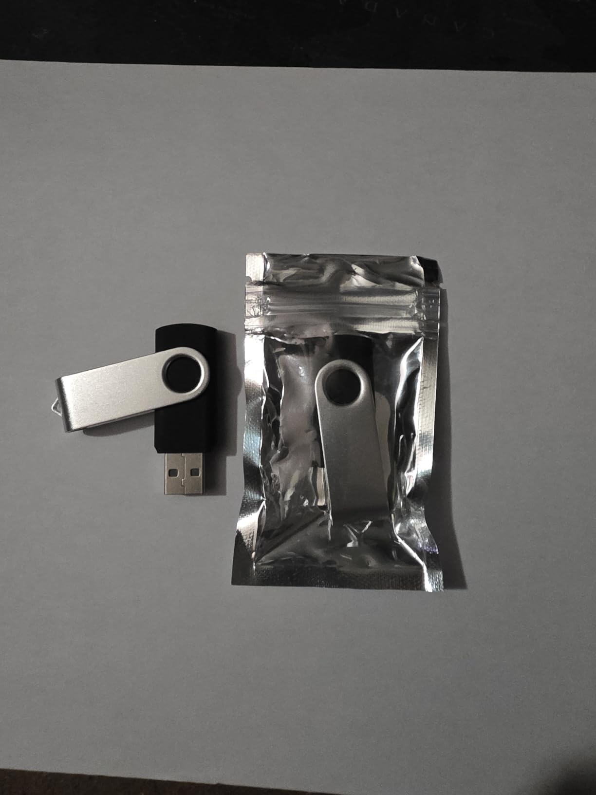 2 Pack 64GB USB Flash Drive USB 2.0 Thumb Drives Jump Drive Fold Storage Memory Stick Swivel Design customer photo 1