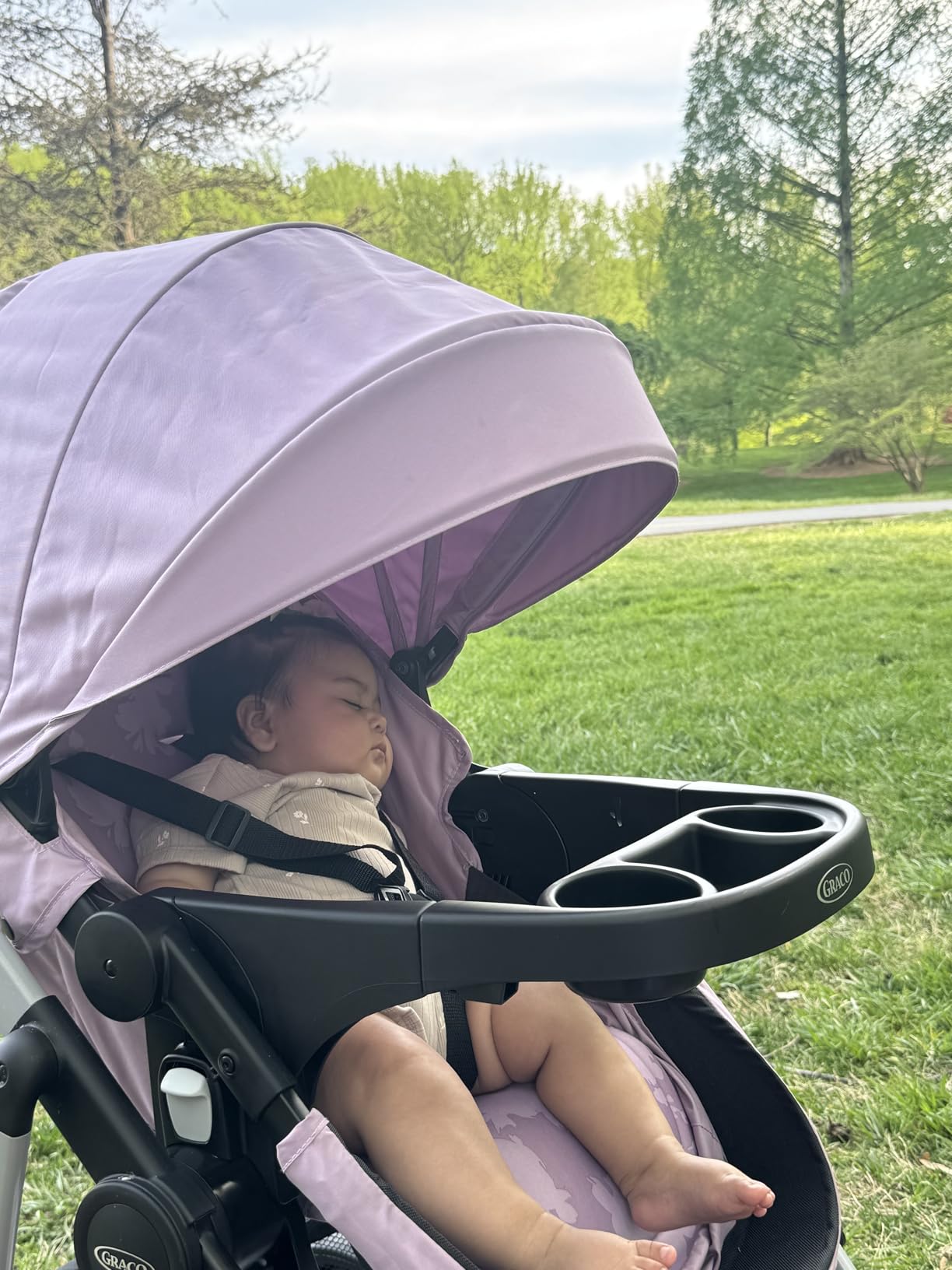 Graco Modes Pramette Stroller, 3-in-1 Baby Stroller, 3 Modes: Infant Car Seat Carrier (Car Seat Not Included), Infant Pramette, and Toddler Stroller, Reversible Seat, One-Hand Fold, Pierce customer photo 1