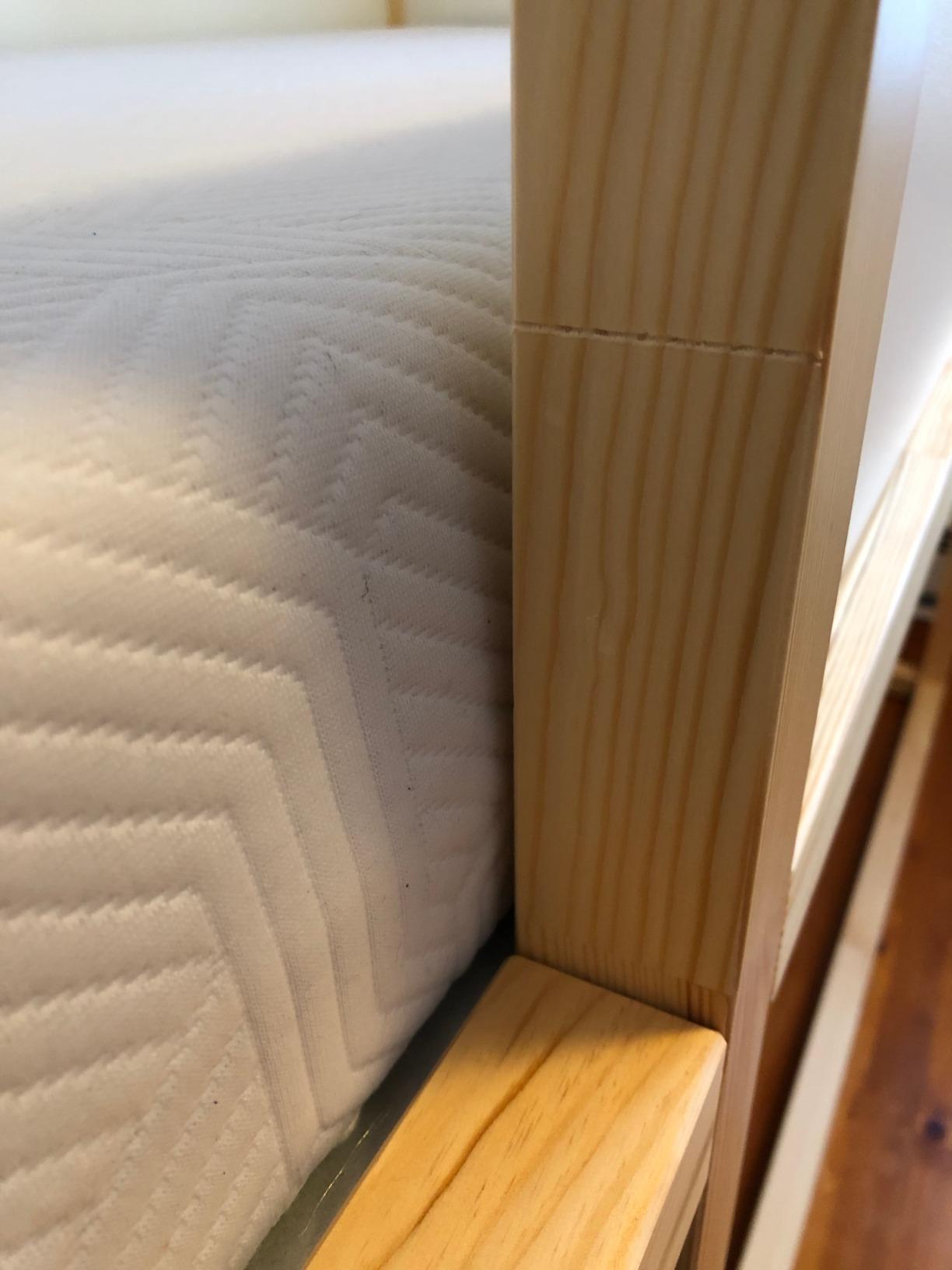 Lucid 5 Inch Gel Memory Foam Mattress - Firm Feel - Twin - Bamboo Charcoal customer photo 2