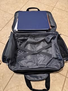 KROSER Rolling Laptop Bag Premium Wheeled Briefcase Fits Up to 17.3 Inch Laptop Overnight Roller Case Computer Bag with RFID Pockets for Travel/Business/Men/Women-Black customer photo 1