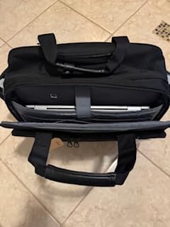 KROSER Rolling Laptop Bag Premium Wheeled Briefcase Fits Up to 17.3 Inch Laptop Overnight Roller Case Computer Bag with RFID Pockets for Travel/Business/Men/Women-Black customer photo 2