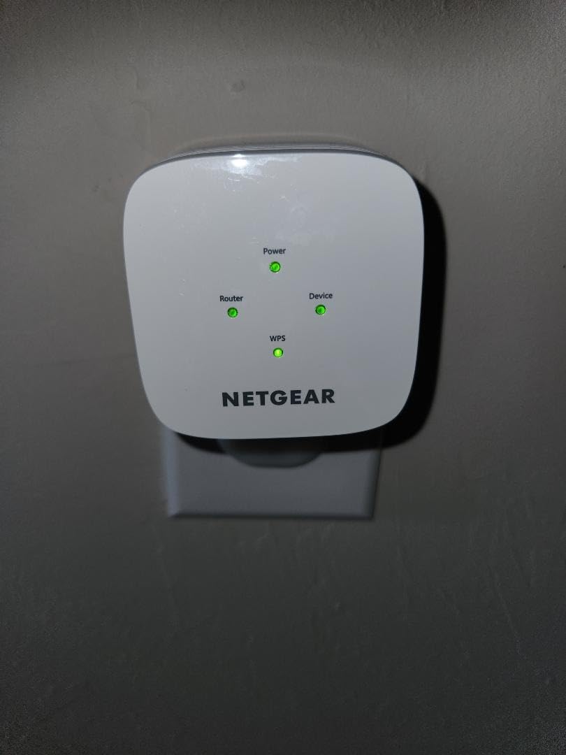 Netgear WiFi Mesh Range Extender (EX5000) - Covers up to 1,000 sq.ft. and 15 Devices with AC1200 Dual Band Wireless Signal Booster & Repeater (up to 1200 Mbps Speed) - Compact Wall Plug Design customer photo 2
