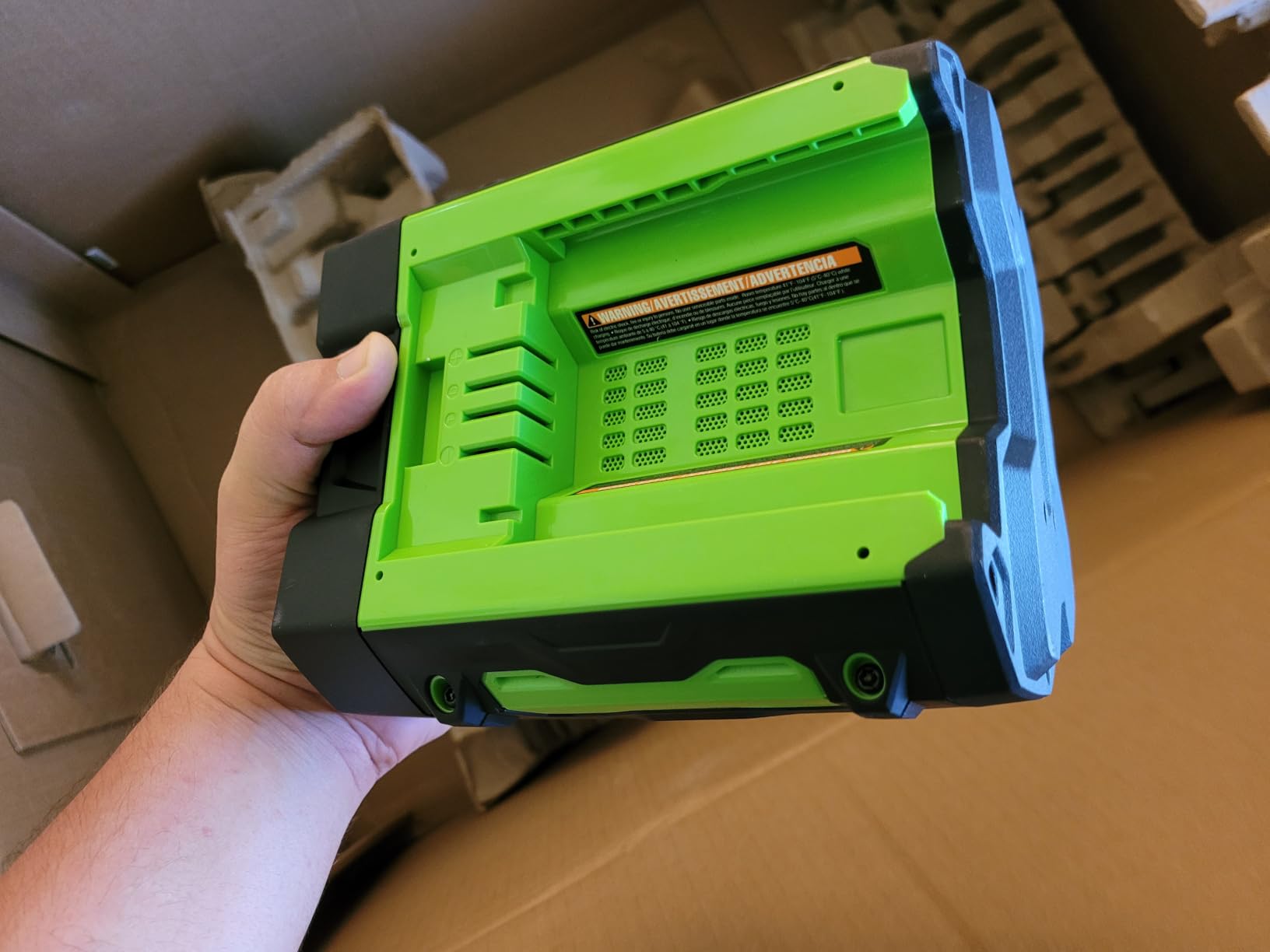 EGO POWER+ Electric Lawn Mower, Self-Propelled Cordless with Select Cut and Touch Drive, Includes 56V 7.5Ah Battery and Rapid Charger - LM2135SP customer photo 1
