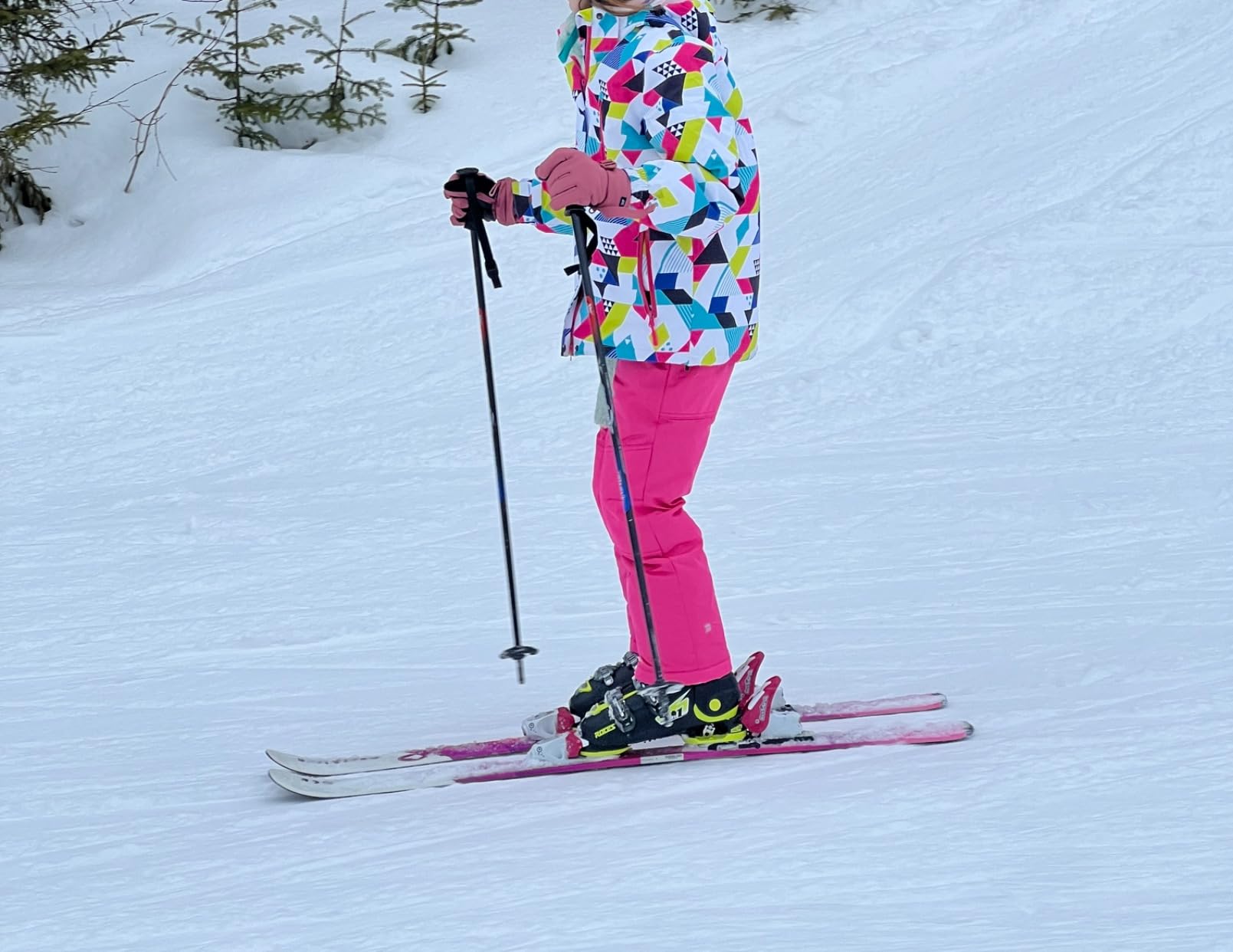 ROCES IDEA UP Adjustable Ski Boots for Kids - Youth & Toddler Ski Boots with Single Buckle - Expandable Downhill Ski Boots for Growing Feet customer photo 2