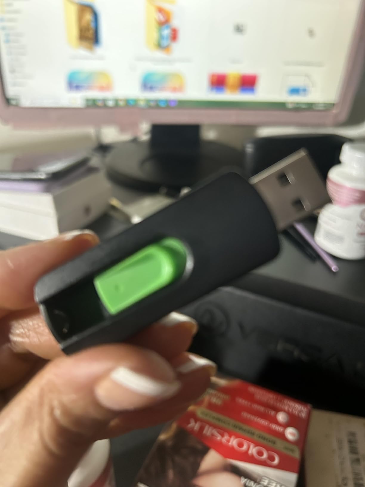 128GB Flash Drive Aiibe USB Flash Drive 128 GB Thumb Drive USB 2.0 Memory Stick customer photo 2