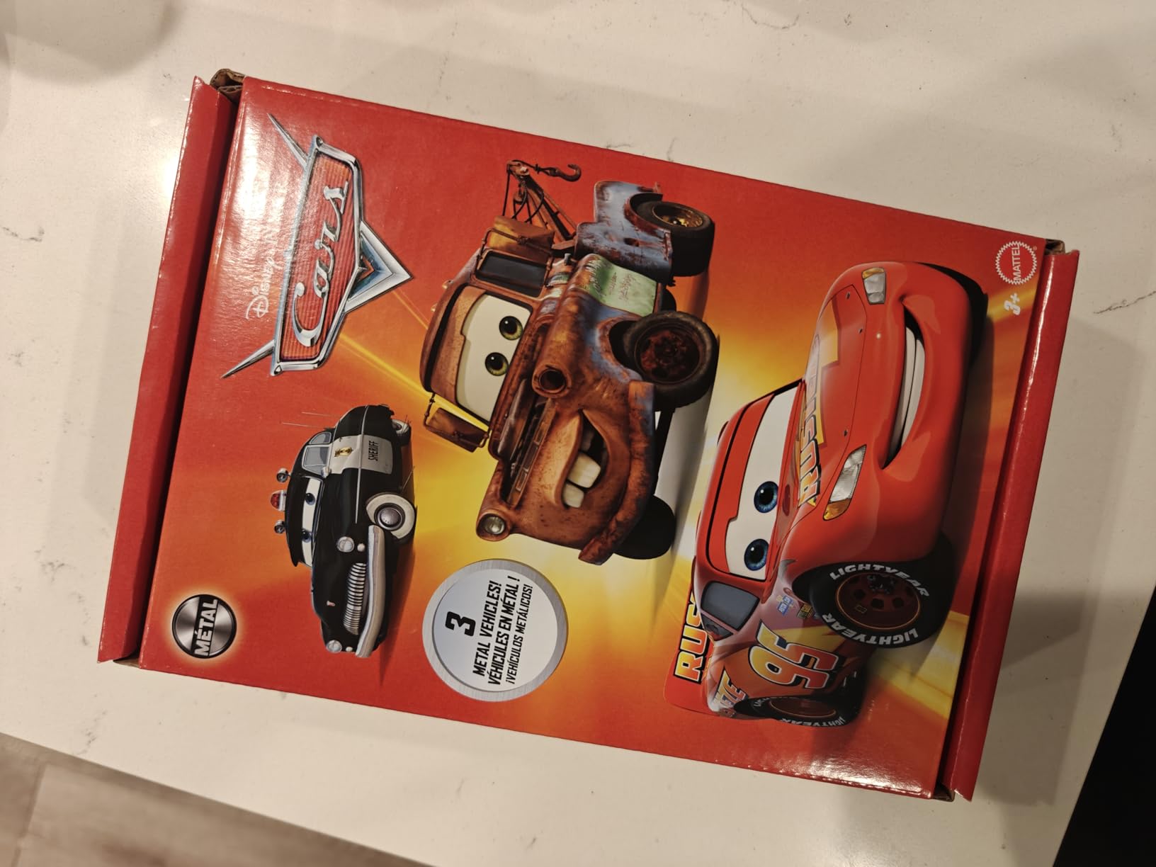 Mattel Disney and Pixar Cars Set of 10 Die-Cast Mini Racers Vehicles, Collectible Set of 1:55 Scale Toy Cars Inspired by Movies customer photo 1