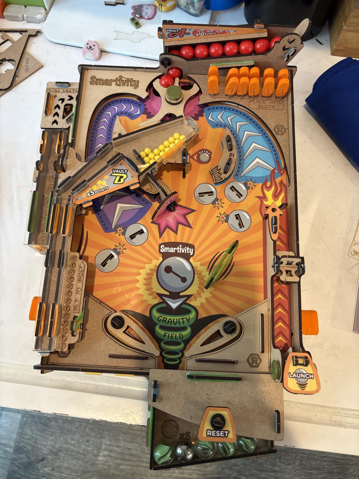 Smartivity DIY Pinball Machine for Kids 8-14 Years Old | Global Award Winning Arcade Game | Build Your Own Pinball | STEM Toy for Boys & Girls customer photo 1