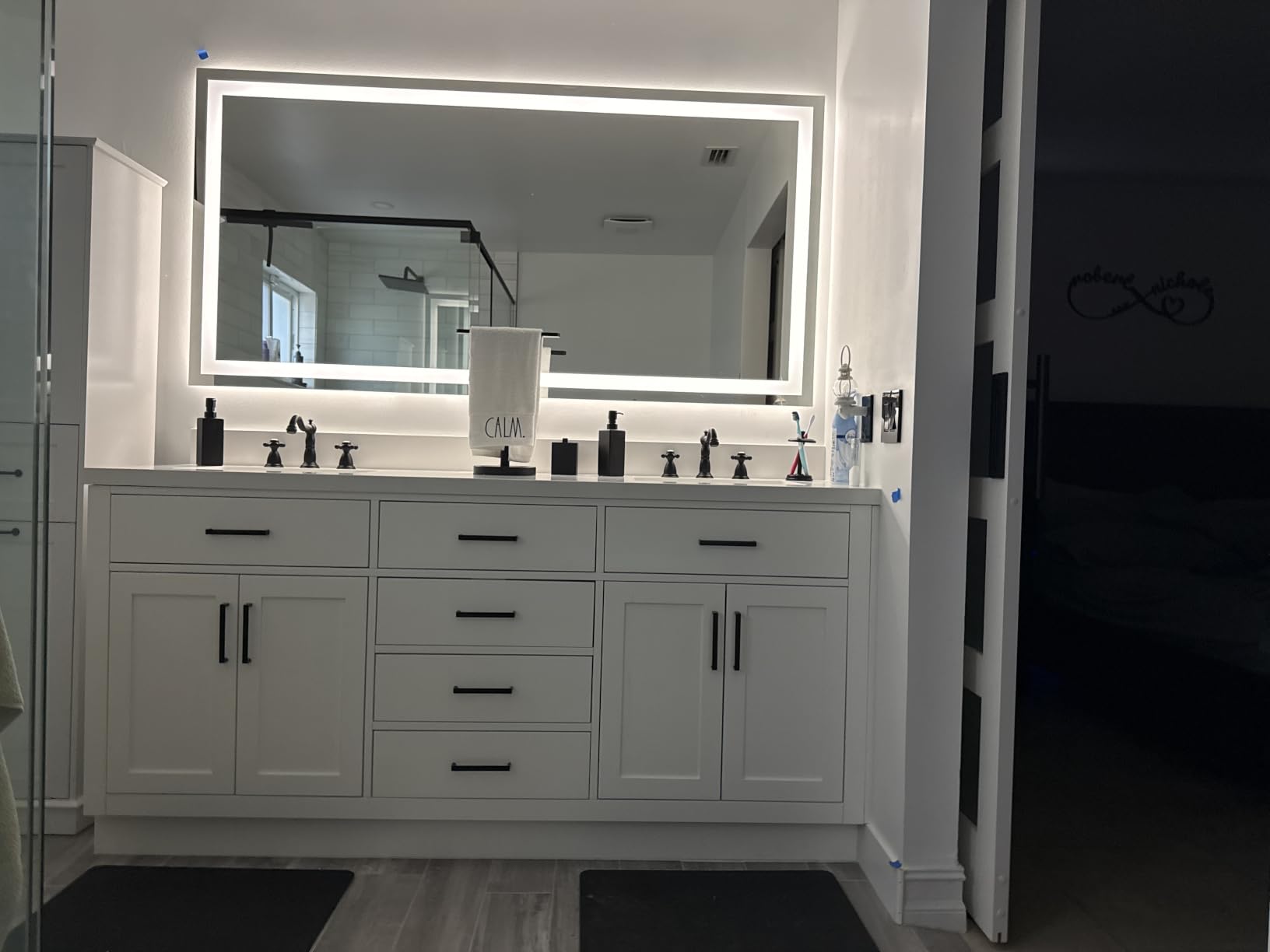 Amorho LED Bathroom Mirror 24