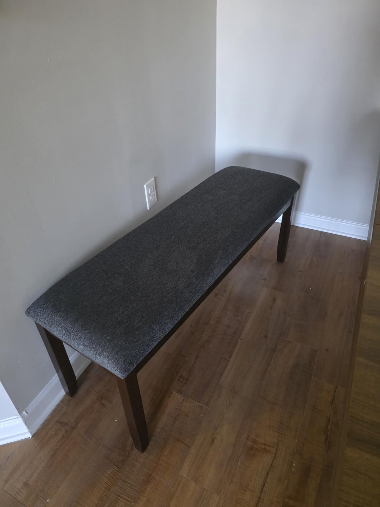Giantex Dining Room Bench with Upholstered Padded Seat, 660lbs Capacity, 47.5
