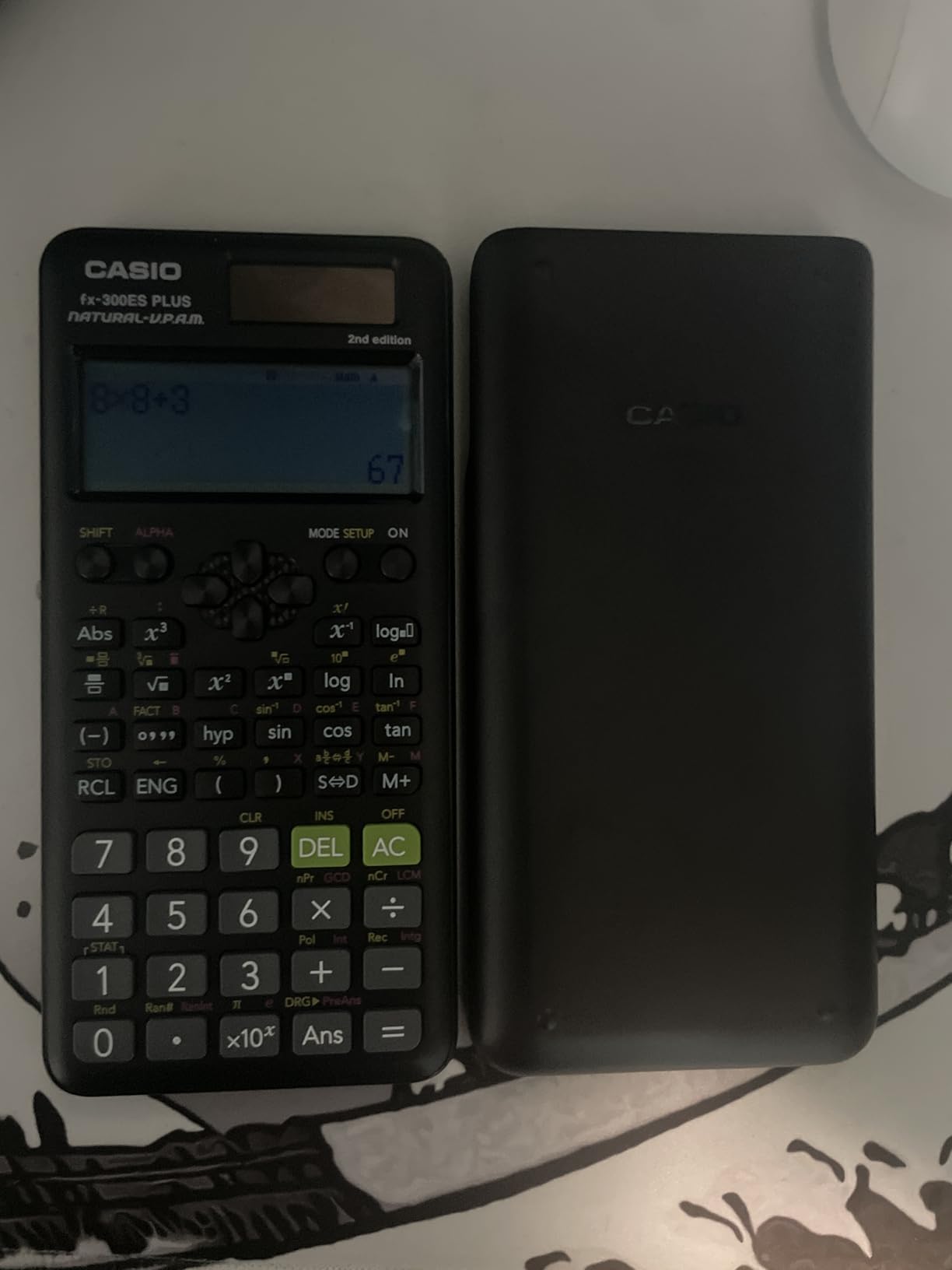 Casio fx-300ES Plus 2nd Edition - Standard Scientific Calculator customer photo 2