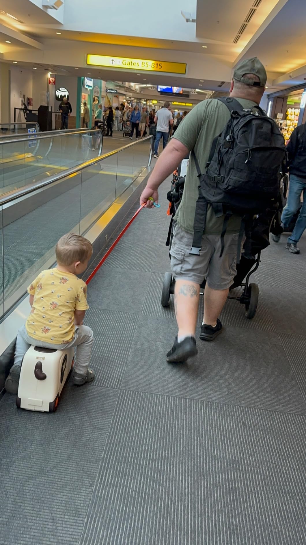 B. toys - Ride-On Toy - Ride-On Panda Suitcase - Kids Luggage - Storage Space for Travel - 2 Years + - Gogo Ride-On - Bingo customer photo 2