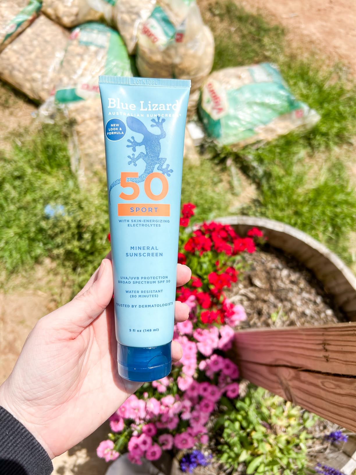 Blue Lizard Sport Mineral SPF 50 Lotion, Ideal for Athletes, 100% Mineral Sunscreen Actives, Fragrance-Free, Paraben-Free, Vegan, 3.0 fl oz customer photo 2