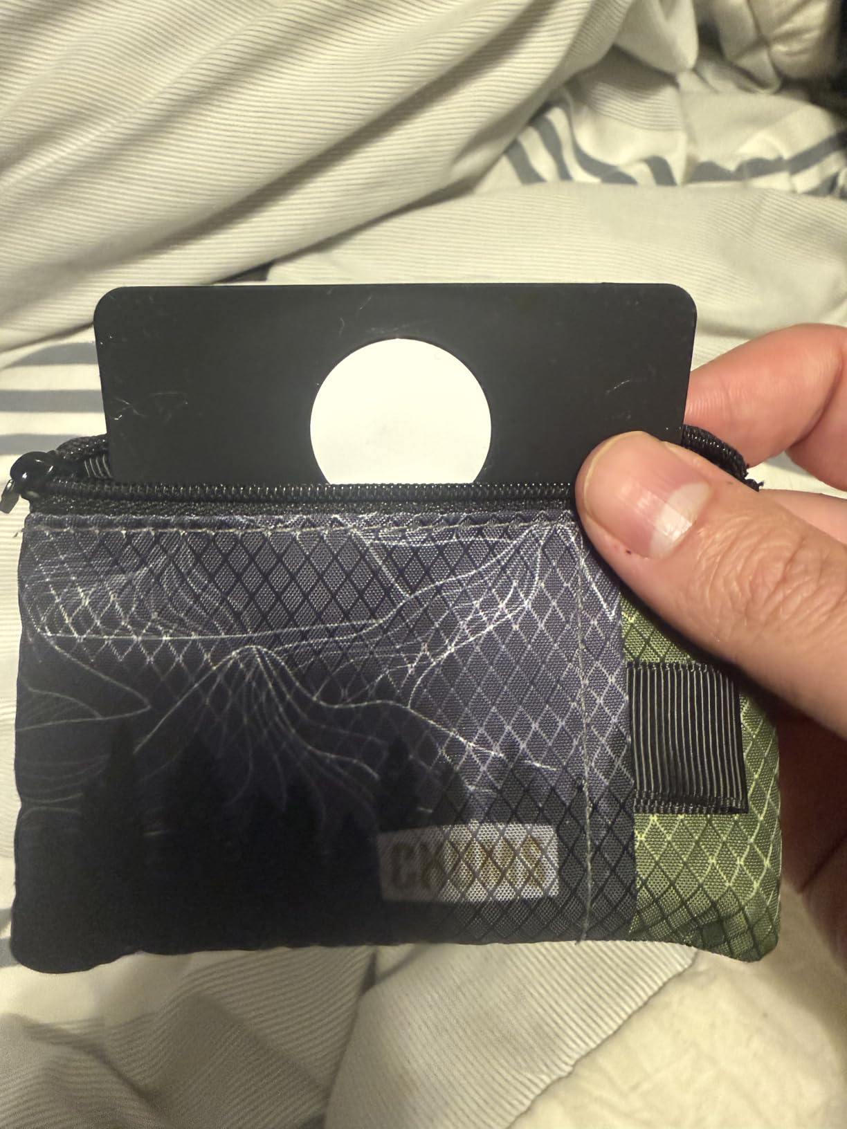 TagVault AirTag Wallet Holder - The Thinnest AirTag Wallet Card Insert | Flexible, Stays Hidden, Patent Pending | Elevation Lab customer photo 2