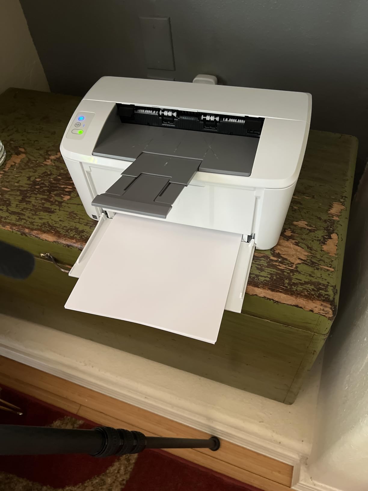 HP LaserJet M110w Wireless Black & White Printer, Print, Fast speeds, Easy Setup, Mobile Printing, Best-for-Small Teams customer photo 1