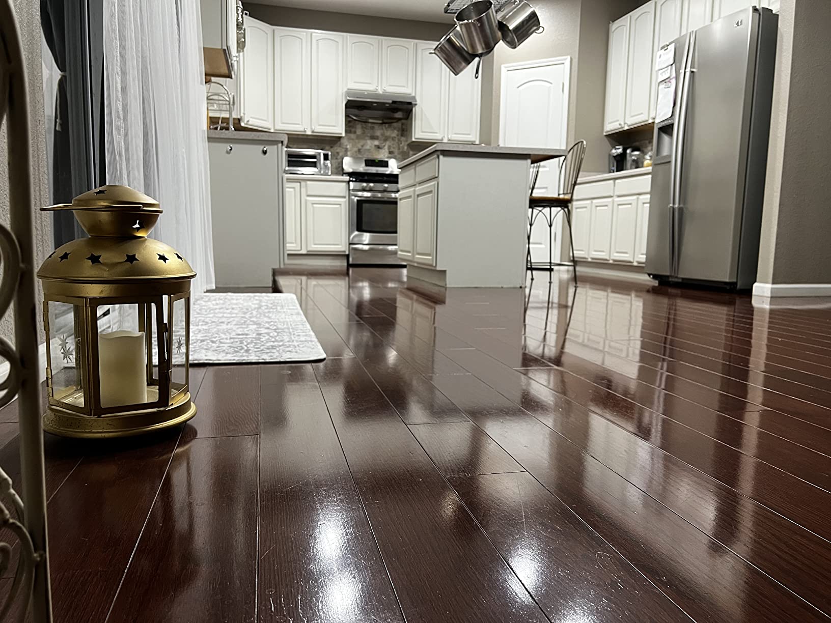 Quick Shine Hardwood Floor Cleaner & Wood Floor Polish w/Plant-Derived Carnauba 2-27oz Bottles, Removes Scratches, Safer Choice, A Clean That Can Be Seen customer photo 1