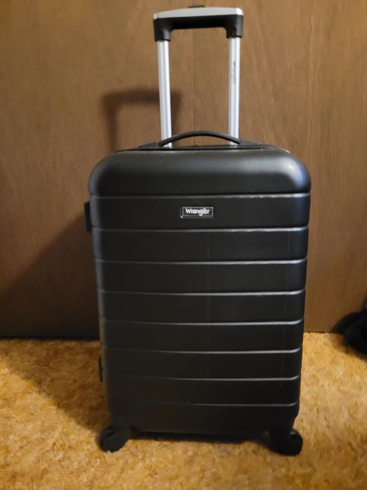 Wrangler Smart Spinner Hardside Luggage, 2 Piece Set, Teal customer photo 1