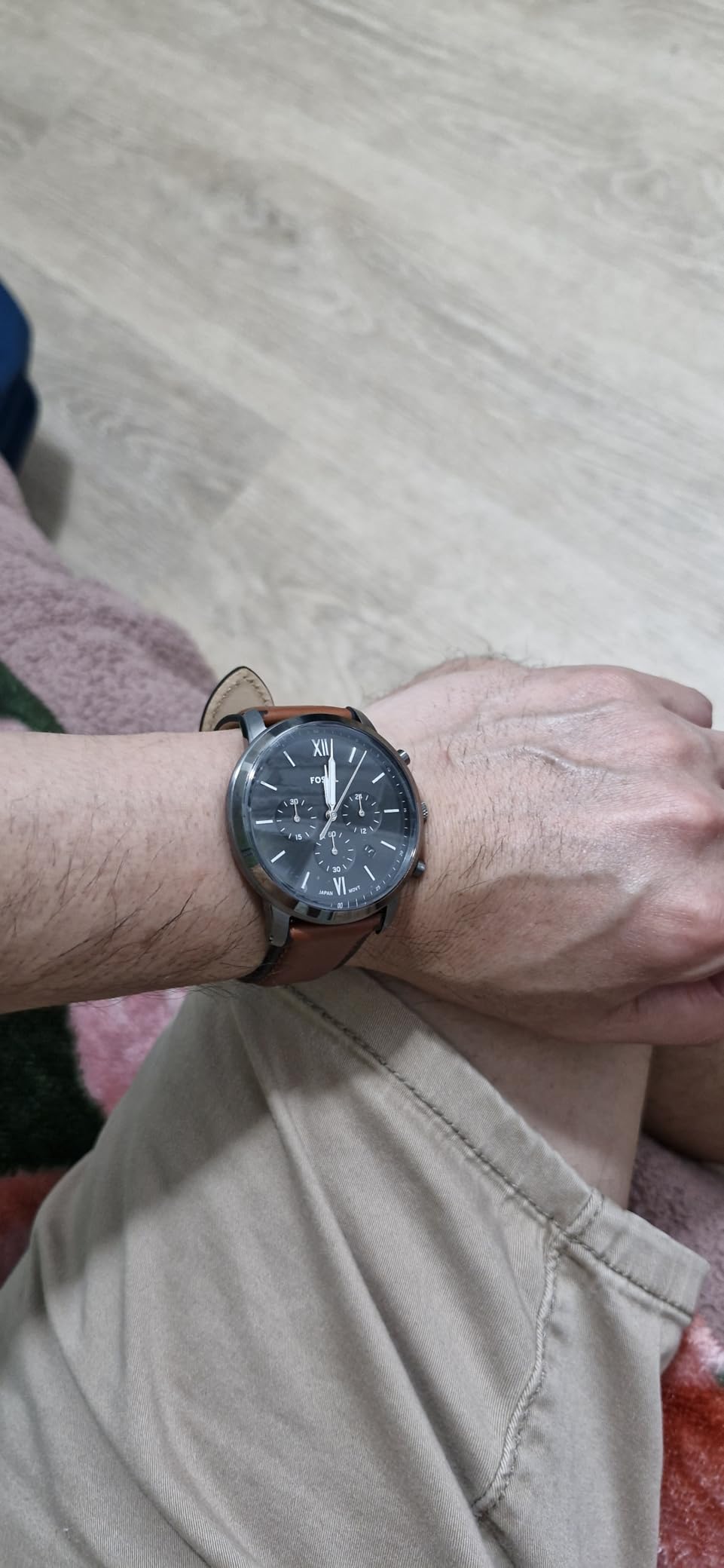 Men's Watch, Neutra Quartz Stainless Steel Chronograph Watch for Men customer photo 2